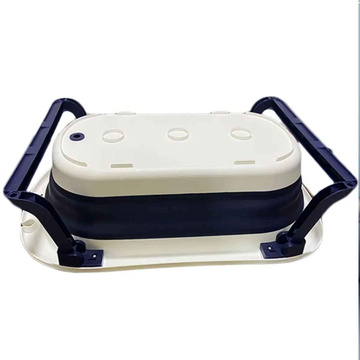 GENERICO - Bañera tina plegable portátil bebé Azul oscuro