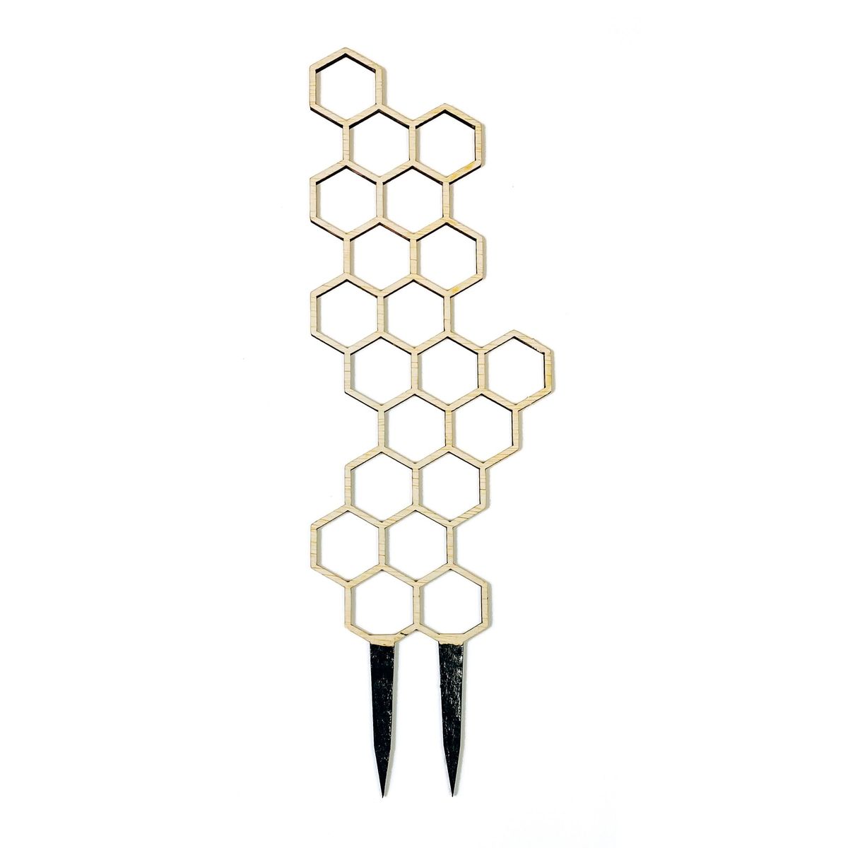 UN CUARTO VERDE - Soporte Panal Delgado para plantas UN CUARTO VERDE parante tutor de 32cm