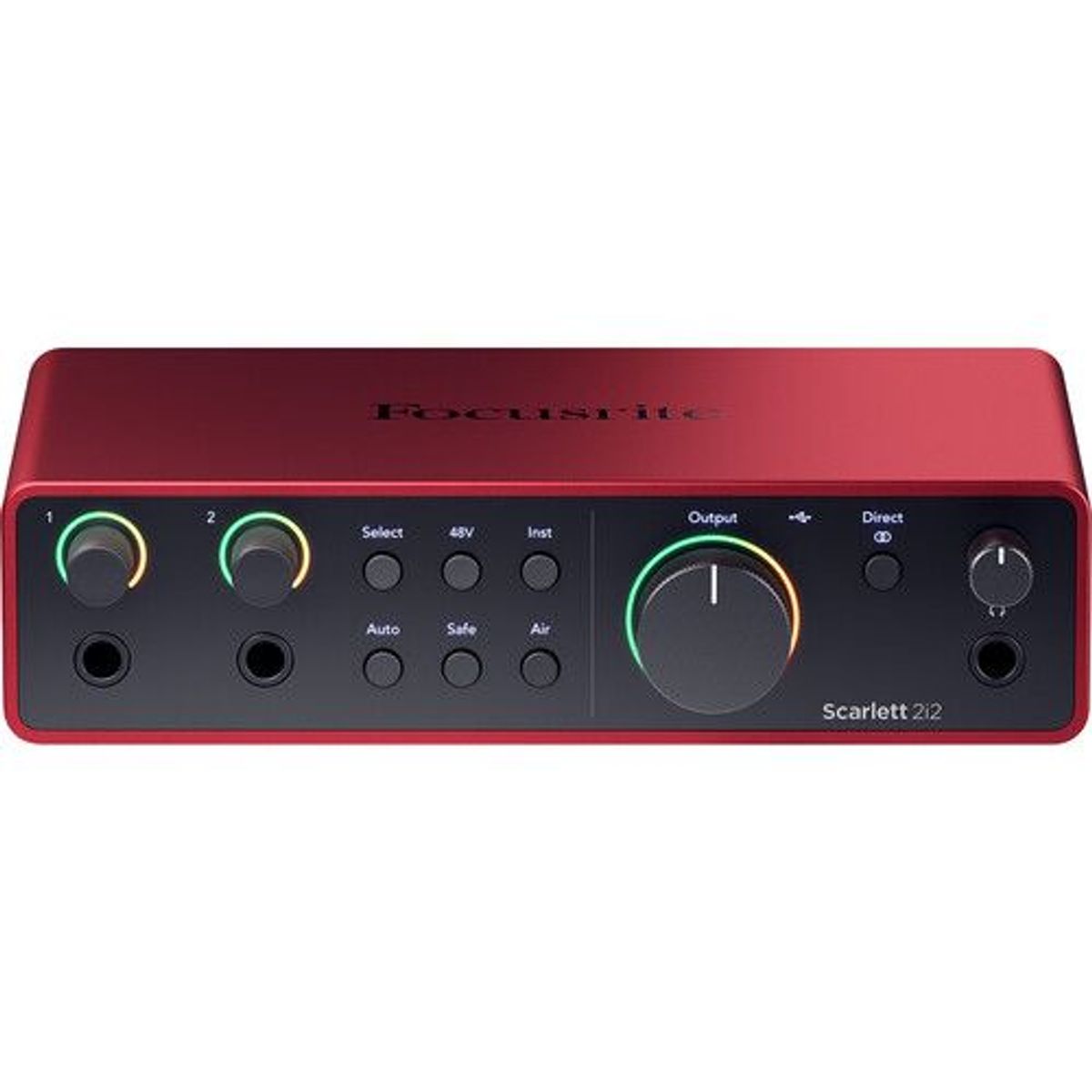 FOCUSRITE - Interfaz Focusrite Scarlett 2i2 4ta Generación