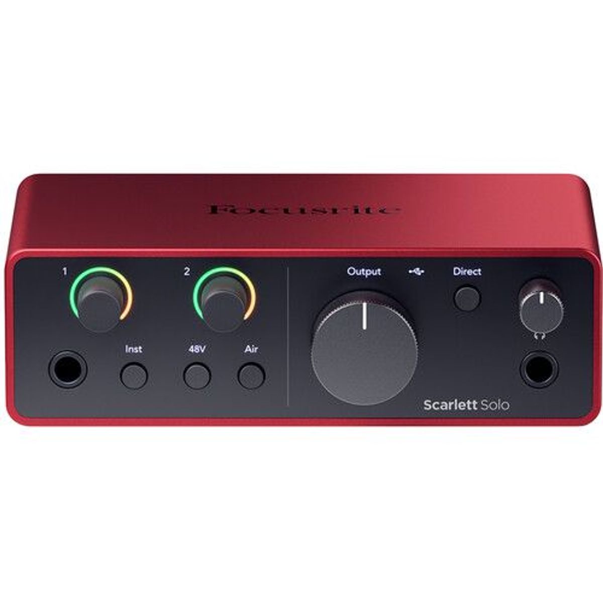 FOCUSRITE - Interfaz de Audio Focusrite Scarlett Solo 4ta Generación