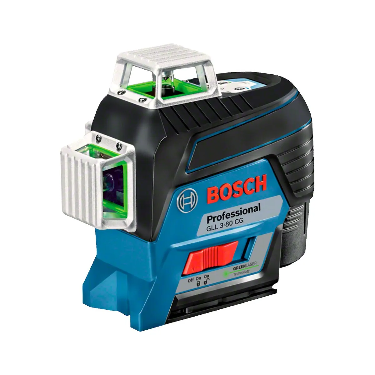 BOSCH - Nivel Laser Verde Bosch GLL 3-80 CG 360 Bluetooth + Receptor