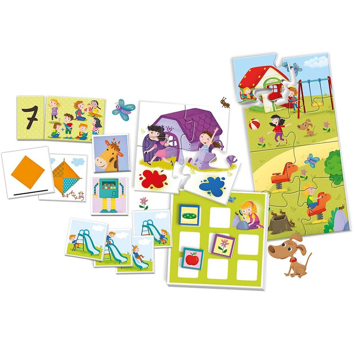 CLEMENTONI - Clementoni Juego Educativo 8 juegos en 1