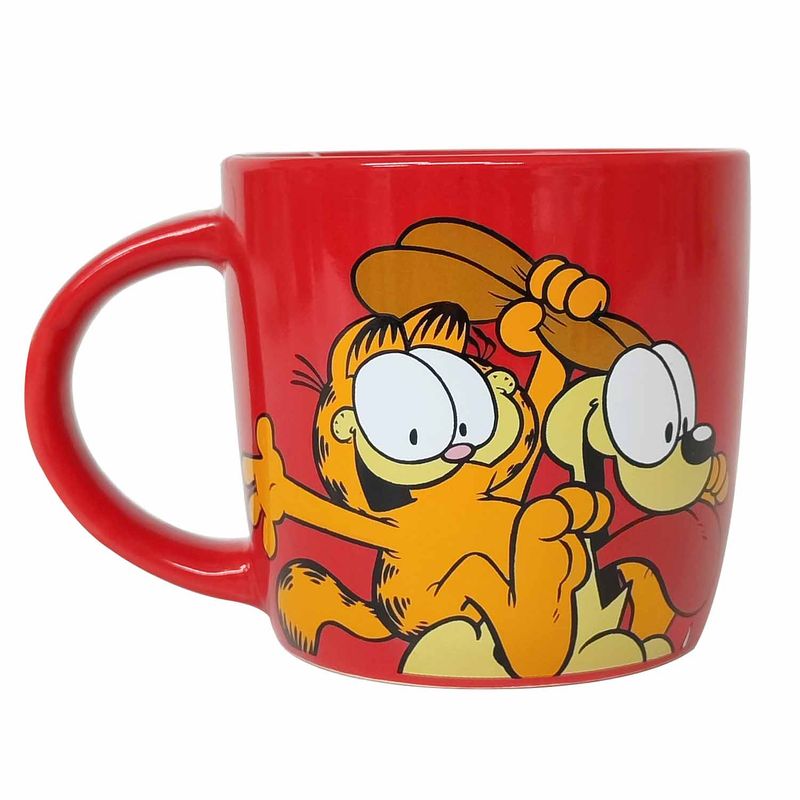 ICG - MUG GARFIELD Y ODIE JUGANDO 330 ML