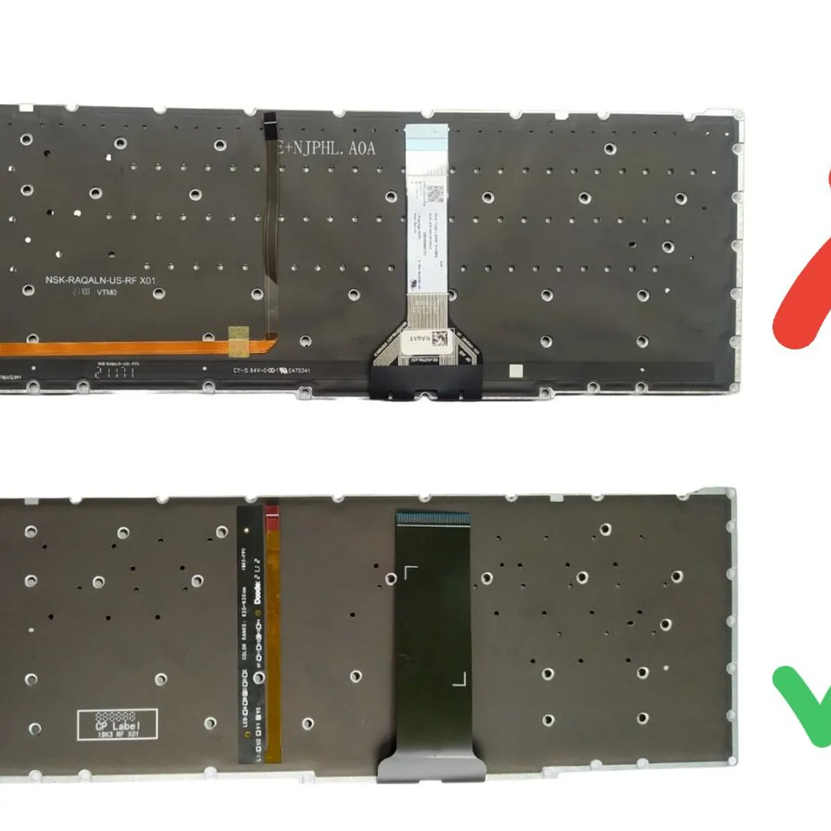 ACER - Teclado para Acer Nitro 5  AN517-51 AN515-55-51M9 AN515-55-521N