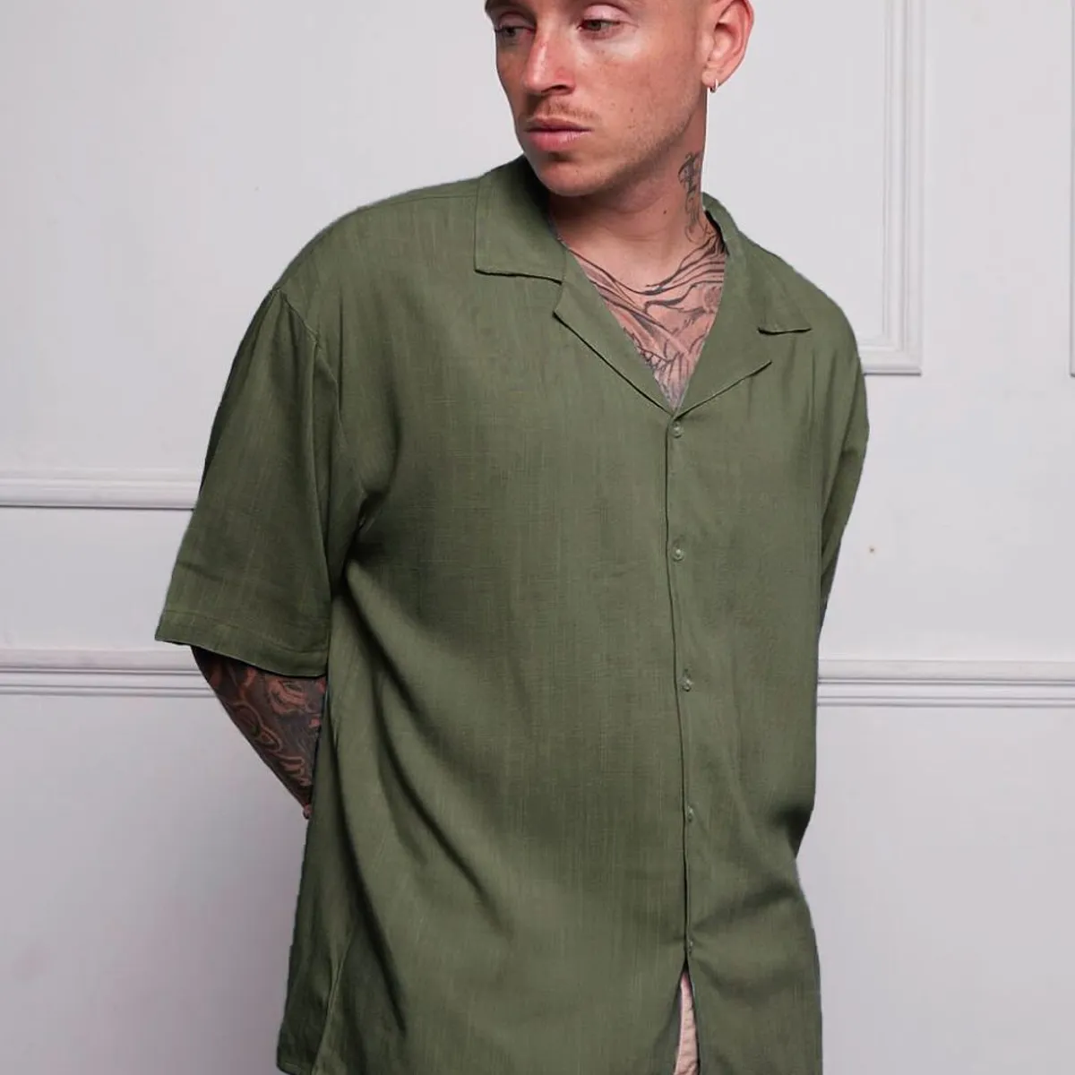 GENERICO - CAMISA CUELLO CUBANO