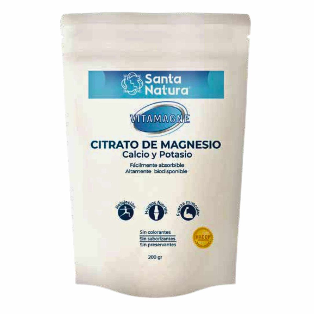 SANTA NATURA - VITAMAGNE - CITRATO DE MAGNESIO