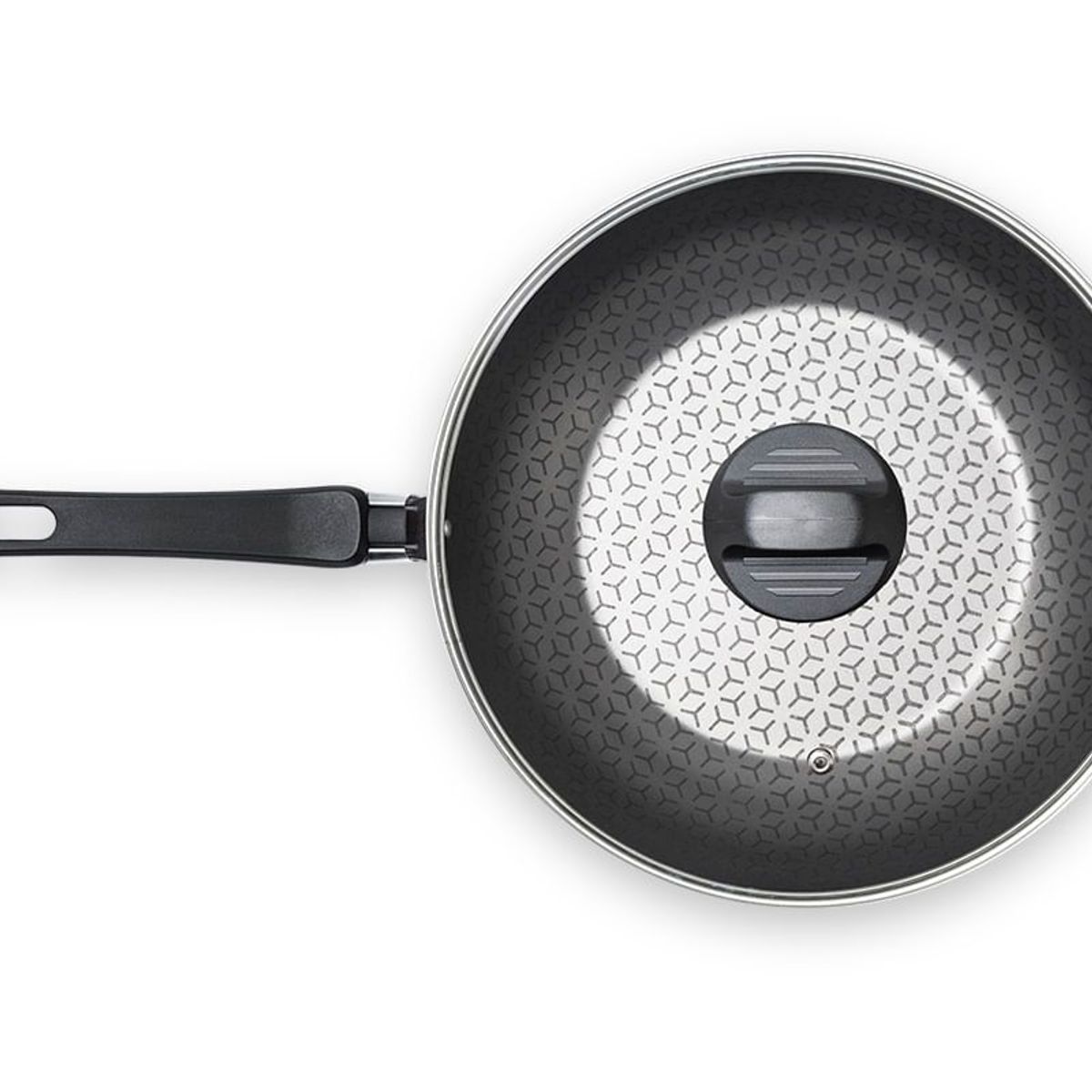 BRINOX - Wok Con Tapa 28cm 4.1L Brinox Anis Rojo