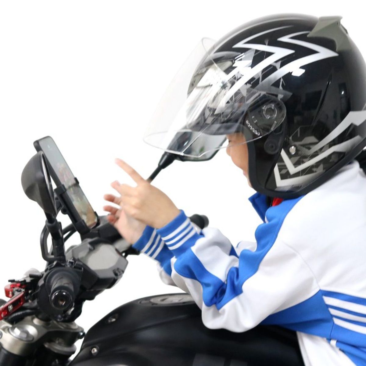 GENERICO - SOPORTE DE TELÉFONO PARA  MOTOCICLETA  Y BICIBLETA