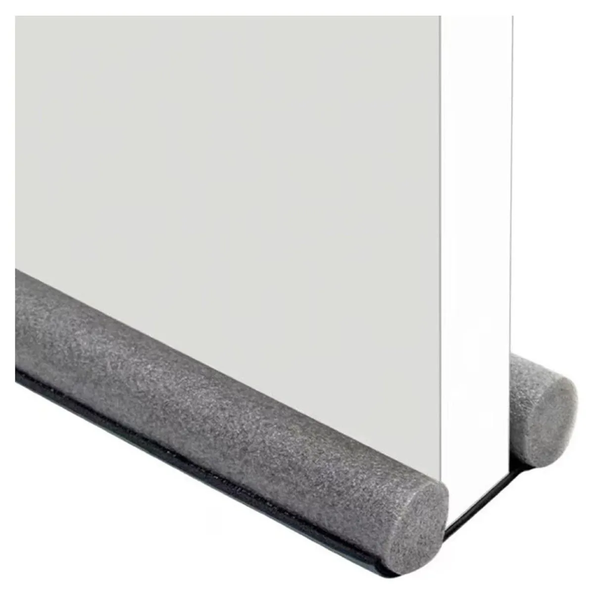 GENERICO - Burlete Flexible 95 cm  Sello Protector para Puertas Gris
