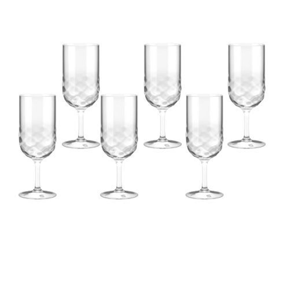 COZA - Set x6 Copas Acrílico 350ml Coza Wave