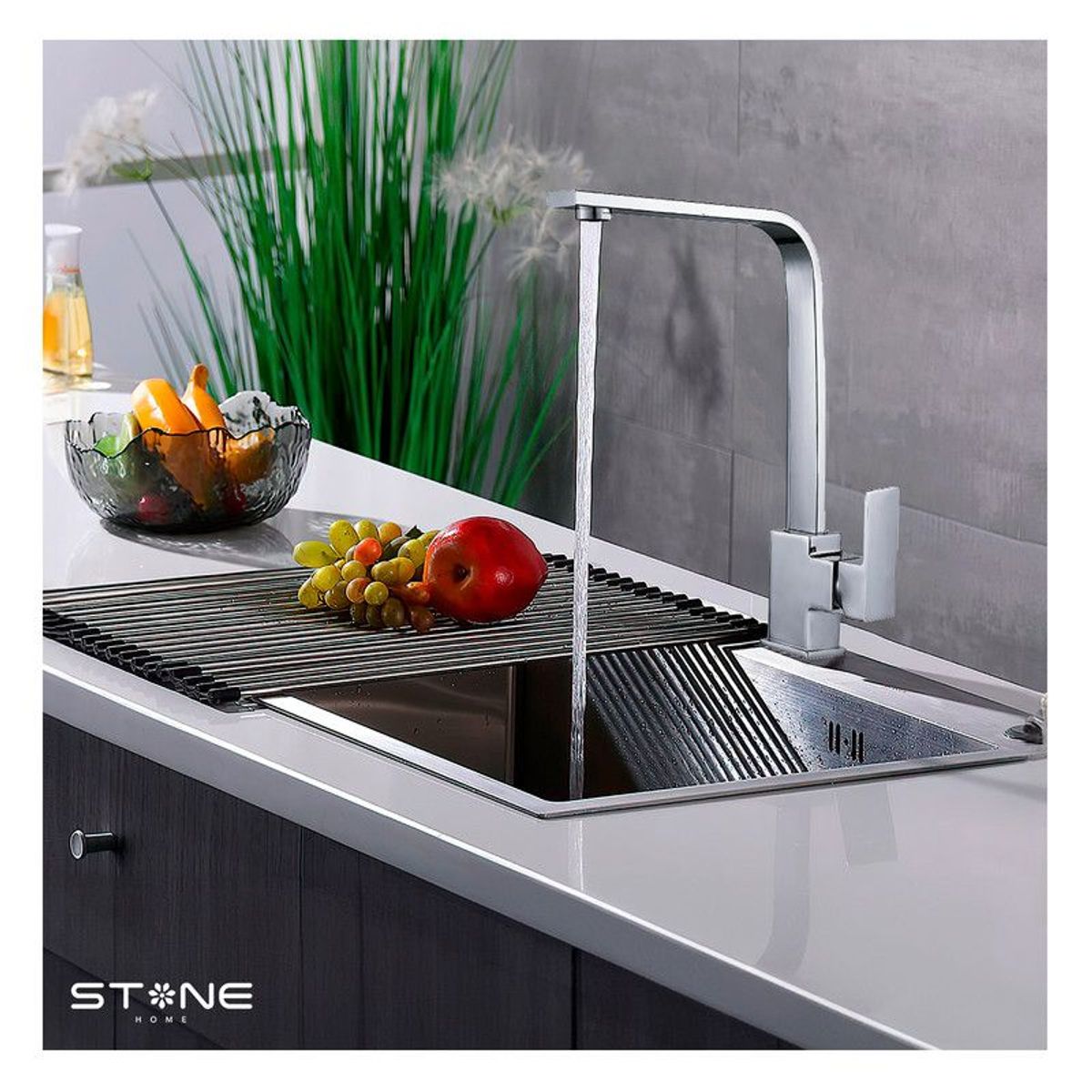 STONE - COMBO LAVADERO PREMIUM STPR4545  CAMILE ST-01 CON ESCURRIDOR