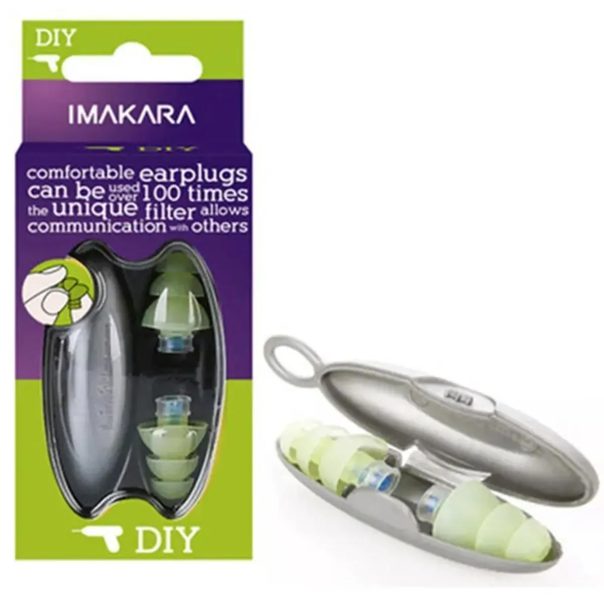 GENERICO - TAPONES PARA LOS OIDOS CANCELACION DE RUIDO PARA LA CONCENTRACION Y DORMIR MEJOR