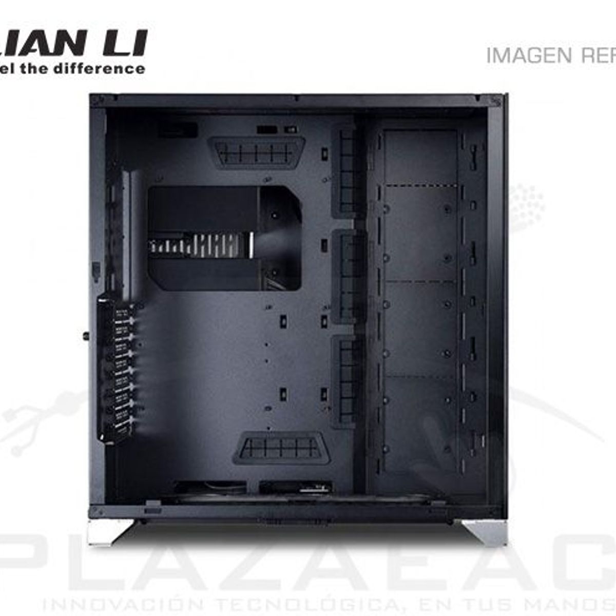 LIAN LI - CASE LIAN LI PC-011 DYNAMIC XL ROG CERTIFIED SILVER ARGB P/N: 011DXL-A
