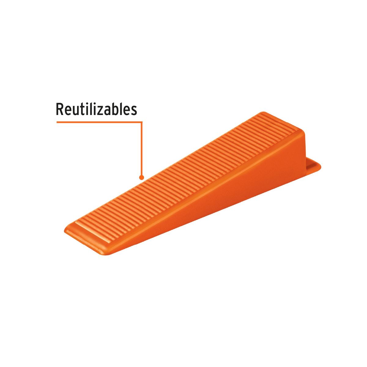 TRUPER - Cuñas para nivelacion de mayolica 100 unidades Truper