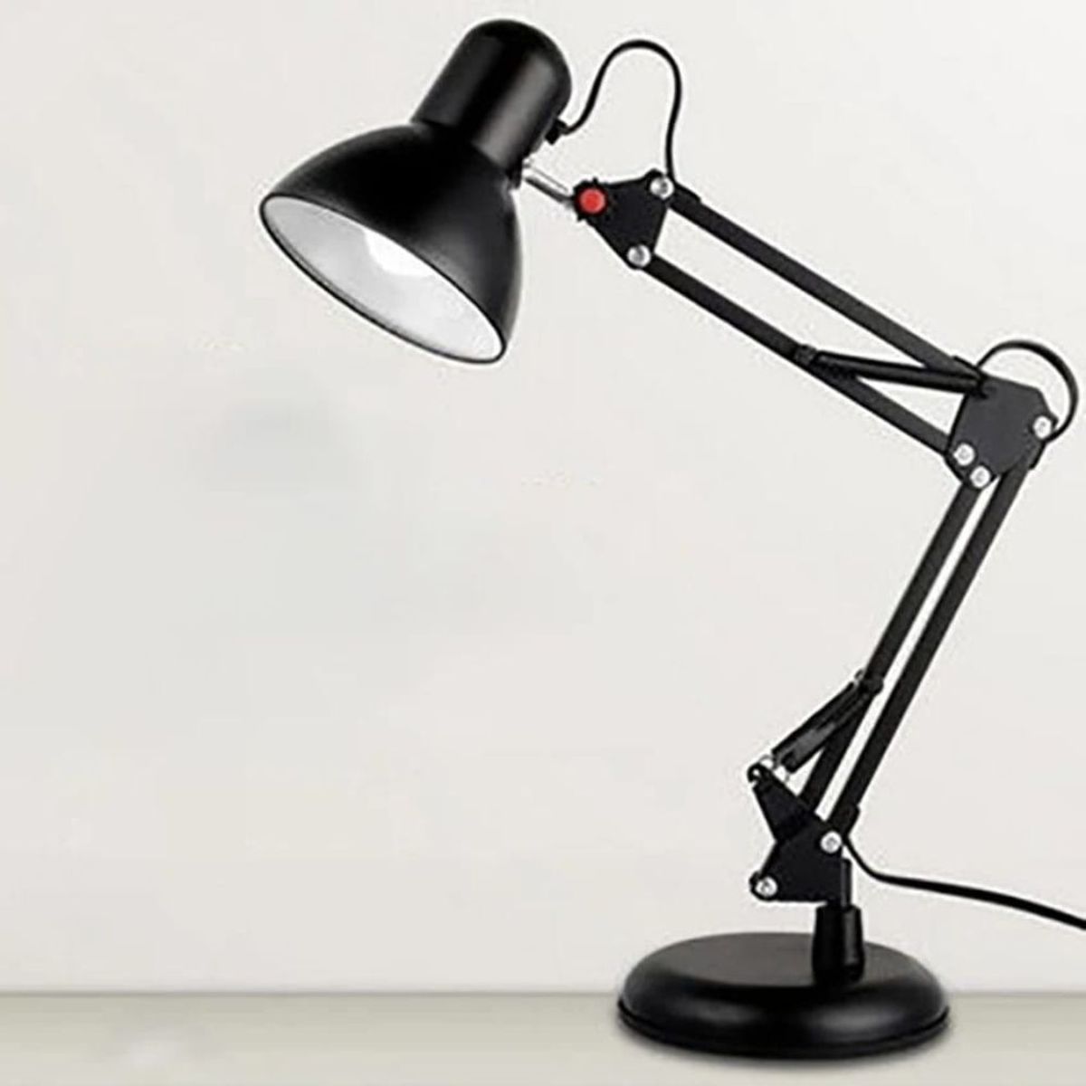 SEISA - Lampara Led Para Escritorio Plegable Doble base Incluye 1 foco