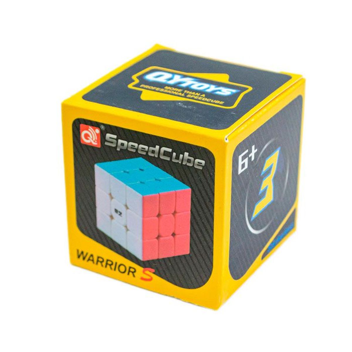 QIYI - cubo 3x3 clásico Warrior S Stickerless QIYI