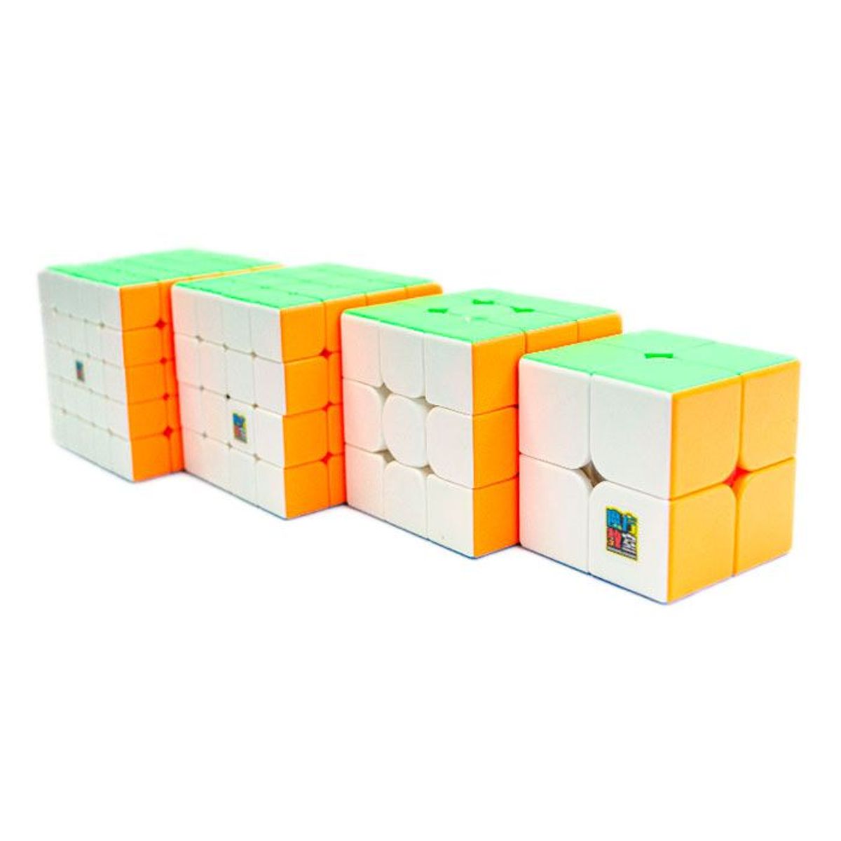 MOFANGJIAOSHI - Pack cubos 2x2 3x3 4x4 5x5 Stickerless MOYU
