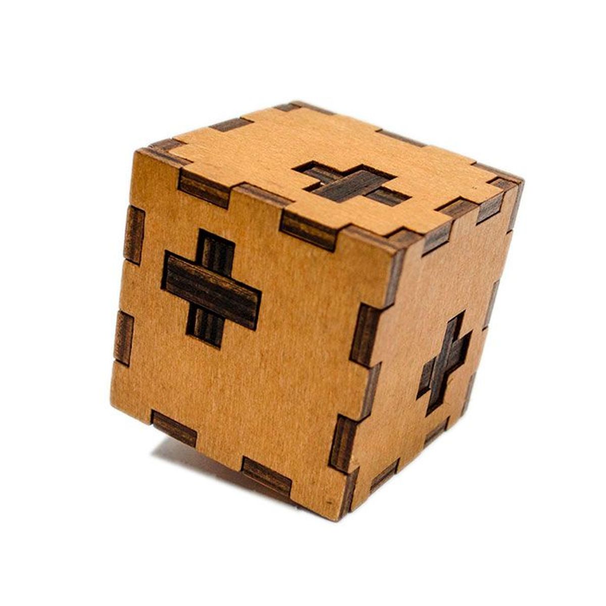 GENERICO - Swiss Cube WOOD PUZZLE
