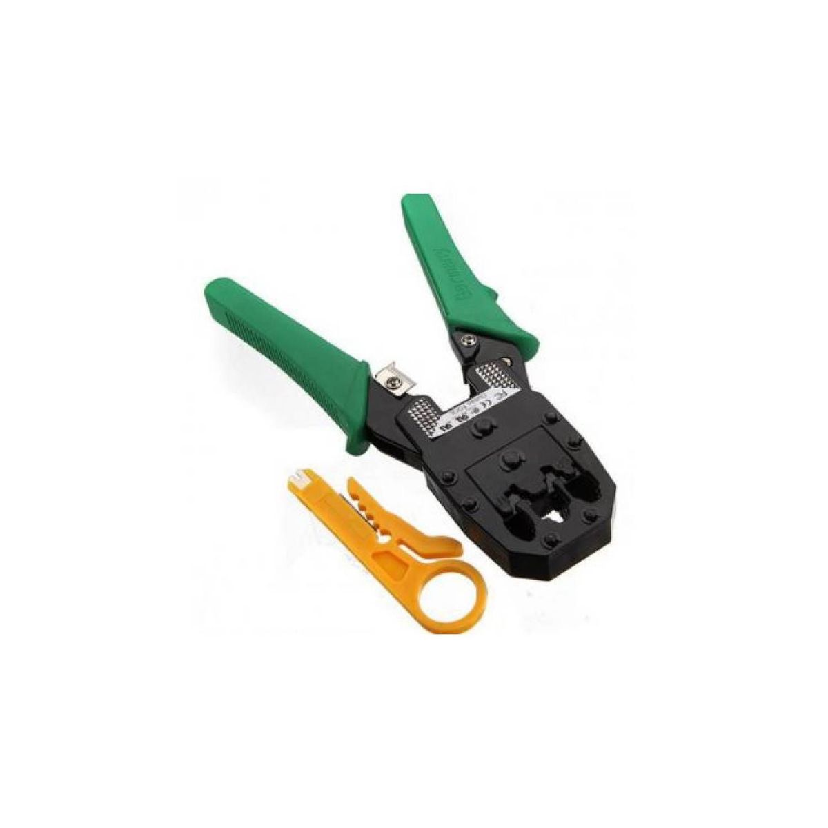 OEM - Crimpeador Ponchadora Rj45 Cable De Red 8P 6P Pela De Cable - Verde
