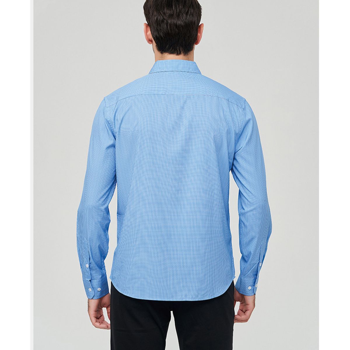 ZIMRAHYG - Camisa manga larga hombre camisas de vestir camisa polo