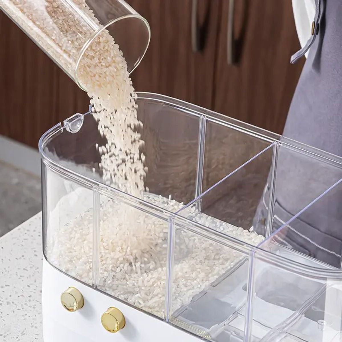 GENERICO - Dispensador de arroz,  cereales, granos secos