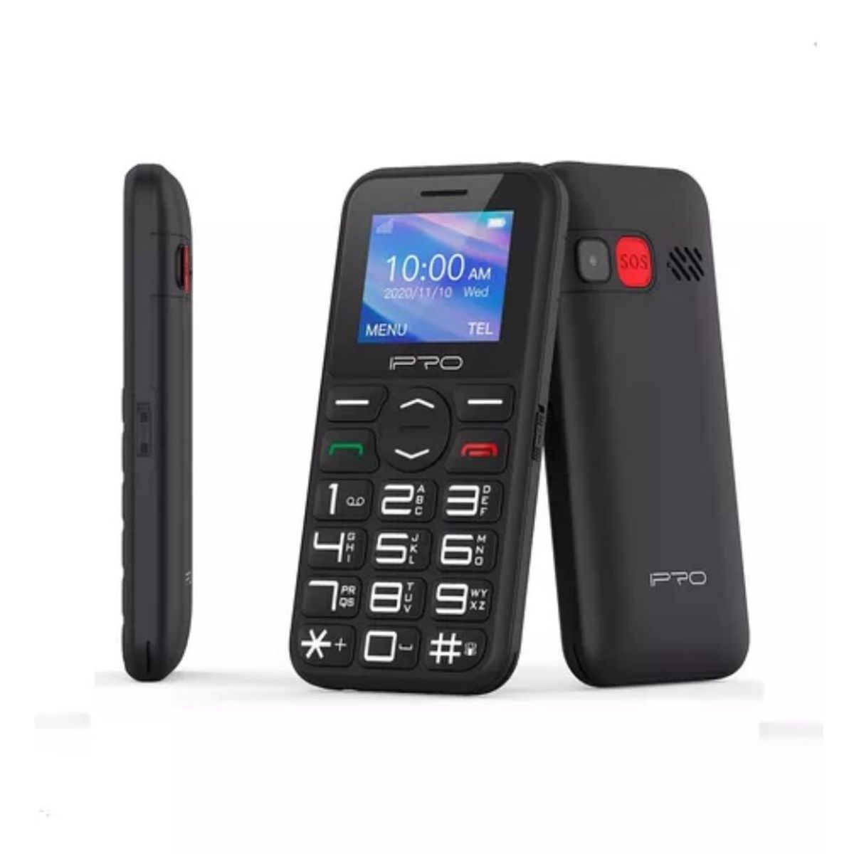 IPRO - Celular Basico Ipro 4g Teclas Grandes Adulto Mayor