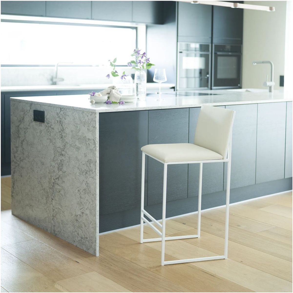 VENTITAS HOME - Banco de Bar Carole Ventitas Home Blanco