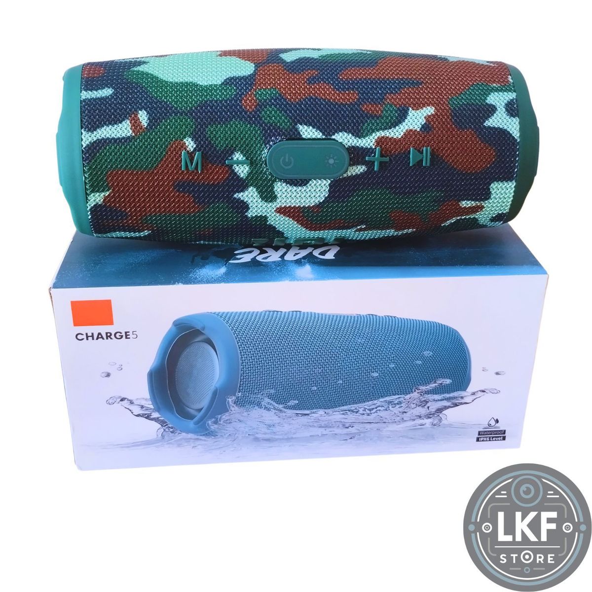 GENERICO - Parlante Bluetooth Charge 5 - Camuflado