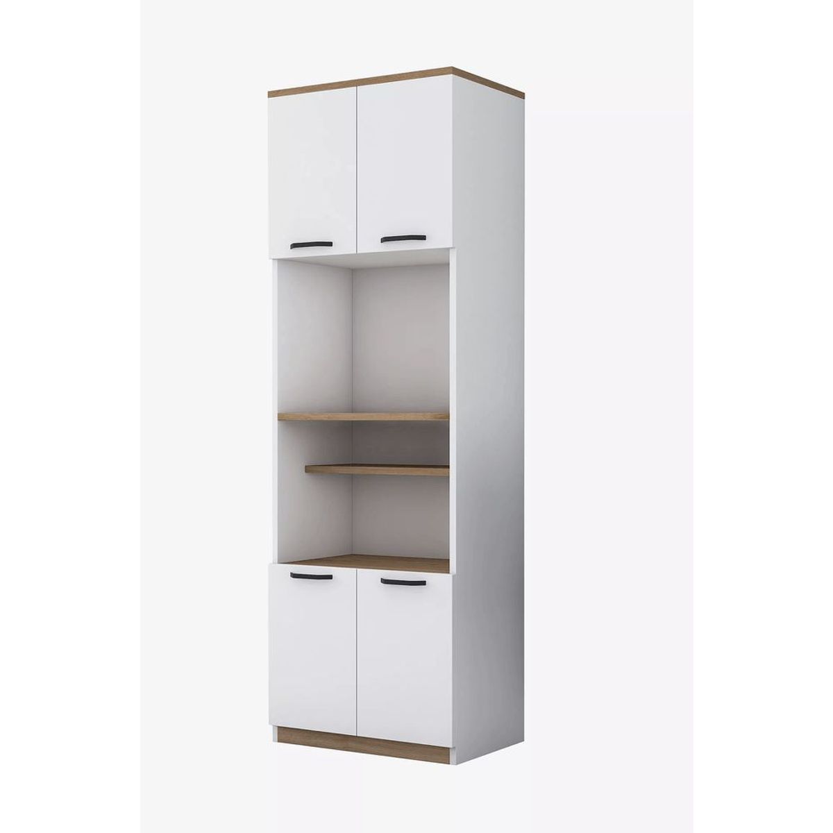 TU MESITA - Mueble para Microondas moderno Valencia color Blanco TU MESITA