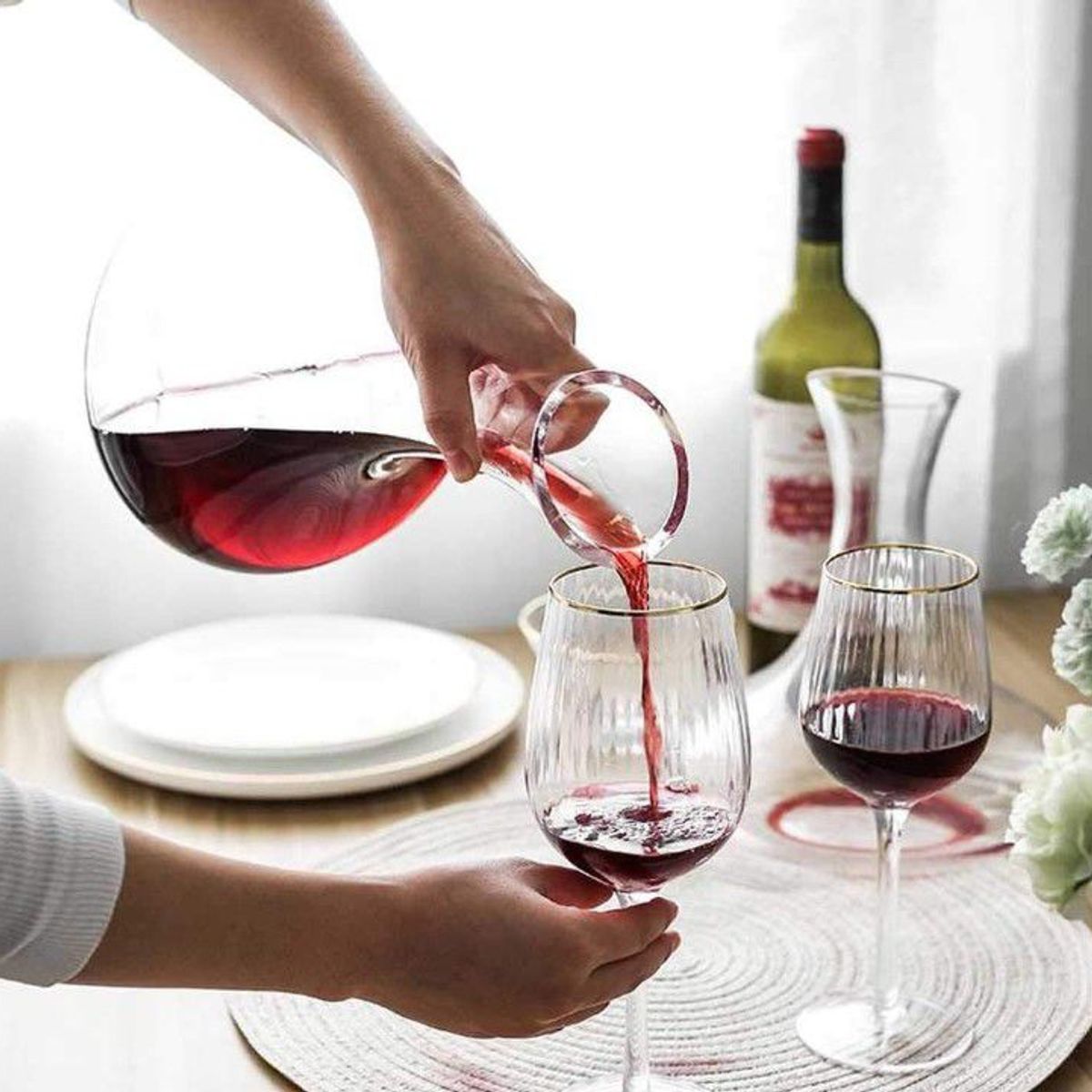 GENERICO - Decantador de Vino tipo cuello de cisne