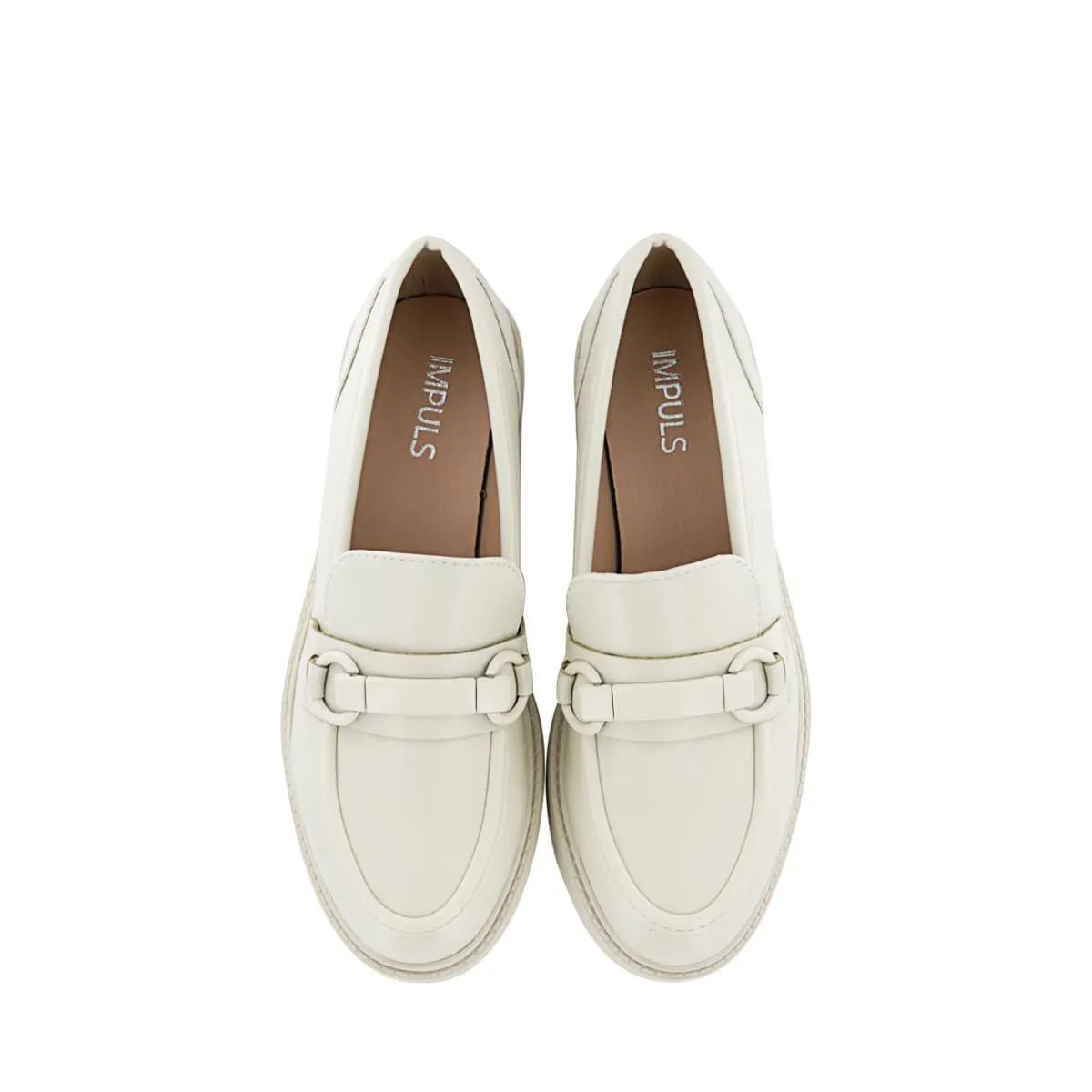 IMPULS - Zapatos Mocasines Mujer Impuls Briana08 Hielo