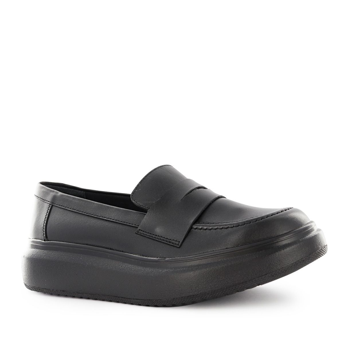 ECCO - Mocasines Mujer Ecco Sinisa13 Negro Cuero