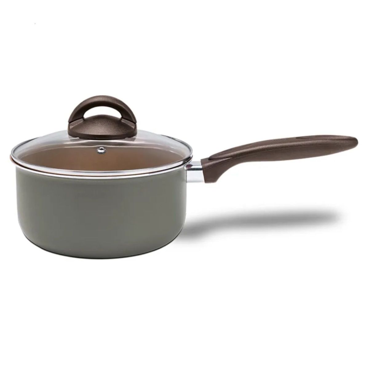 BRINOX - Olla Con Tapa 16cm 1.45L Brinox Naturall Verde GreenPlanet