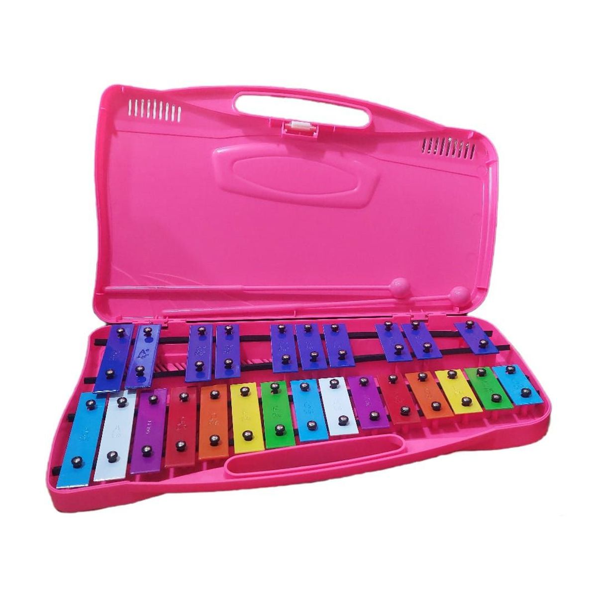 GENERICO - Xilófono Cromático 25 notas Rosado