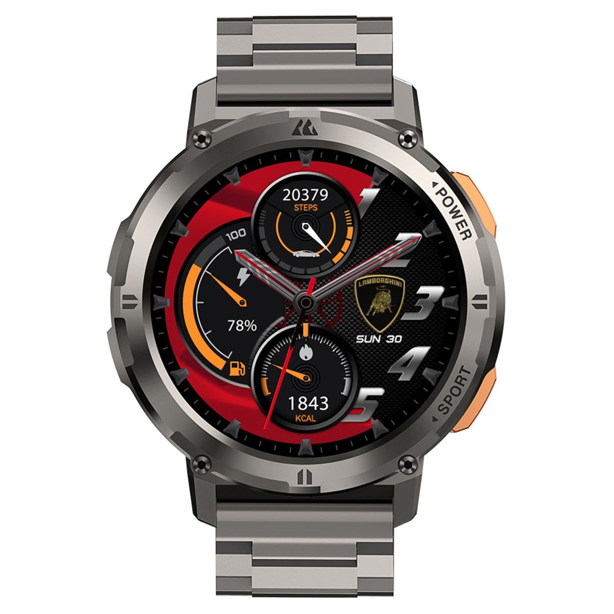 LAMBORGHINI - Smartwatch Lamborghini Aventador Cerchio Metal