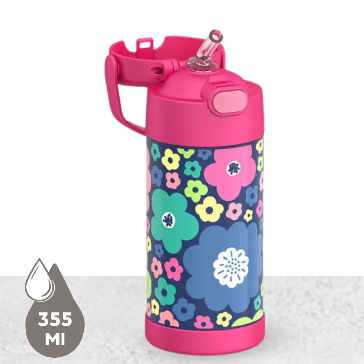 THERMOS - Termo Funtainer Para Niños Flores 355ml