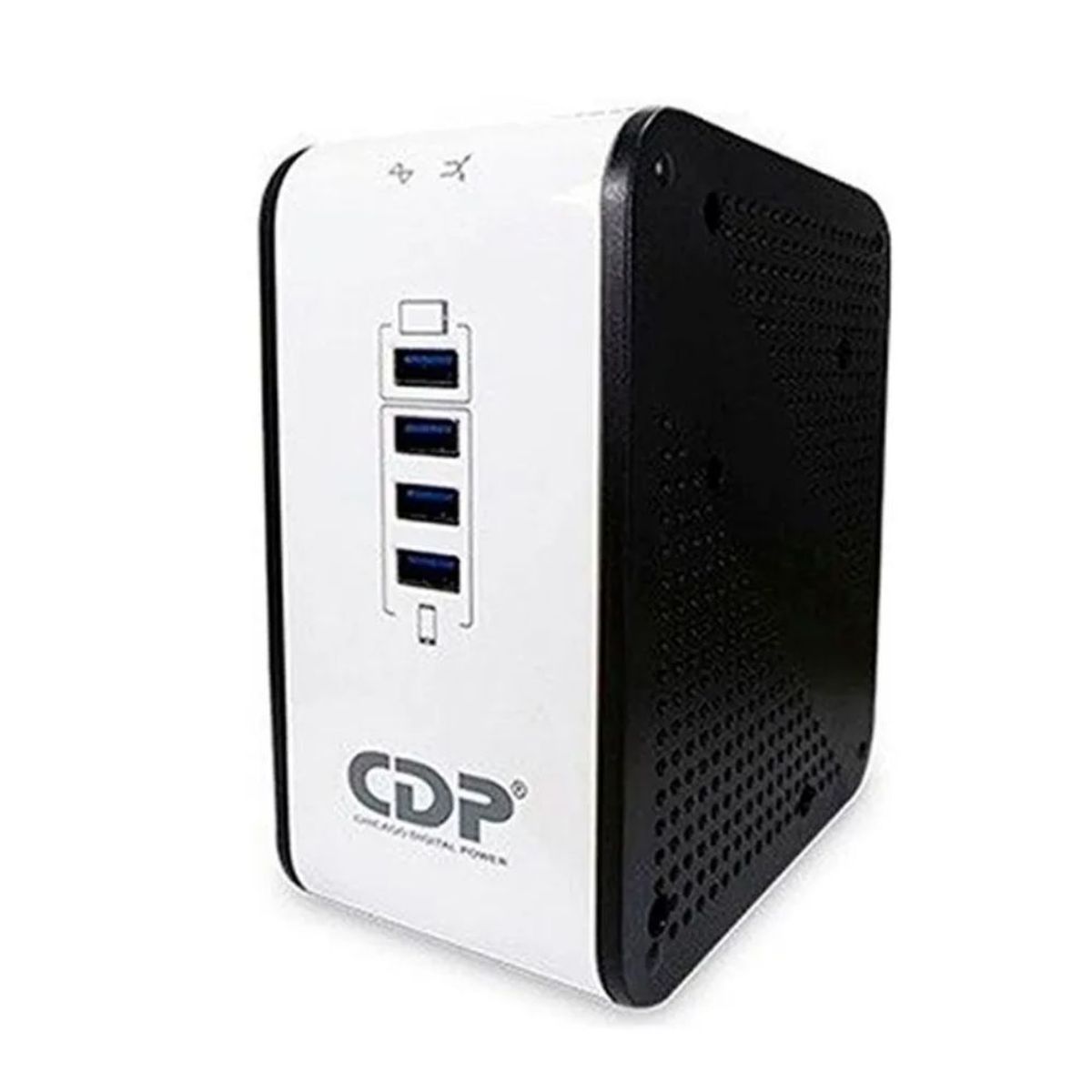 CDP - ESTABILIZADOR CDP R2CU-AVR1008i 1000VA/500W, 8 TOMAS, 4 USB
