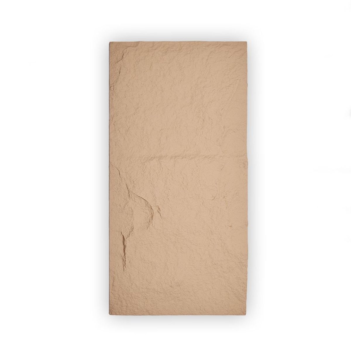 DECORPLAS - Panel De Piedra Cincelada Beige 600x1200x50mm por Caja de 5 Unidades