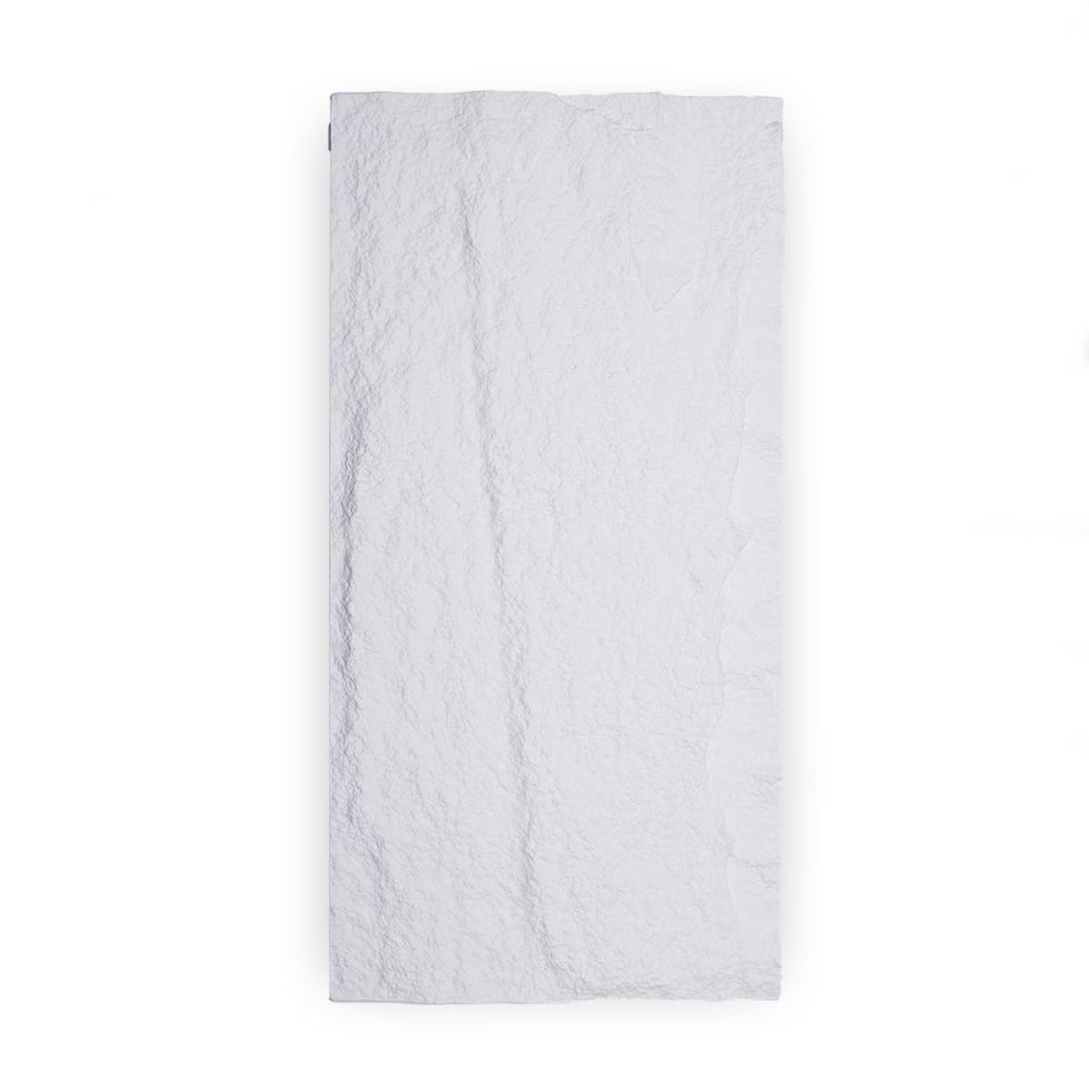 DECORPLAS - Panel De Piedra Cincelada Blanco 600x1200x50mm por Caja de 5 Unidades