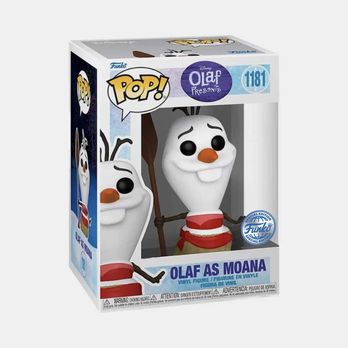 FUNKO - FUNKO POP DISNEY OLAF PRESENTS - OLAF AS MOANA SE