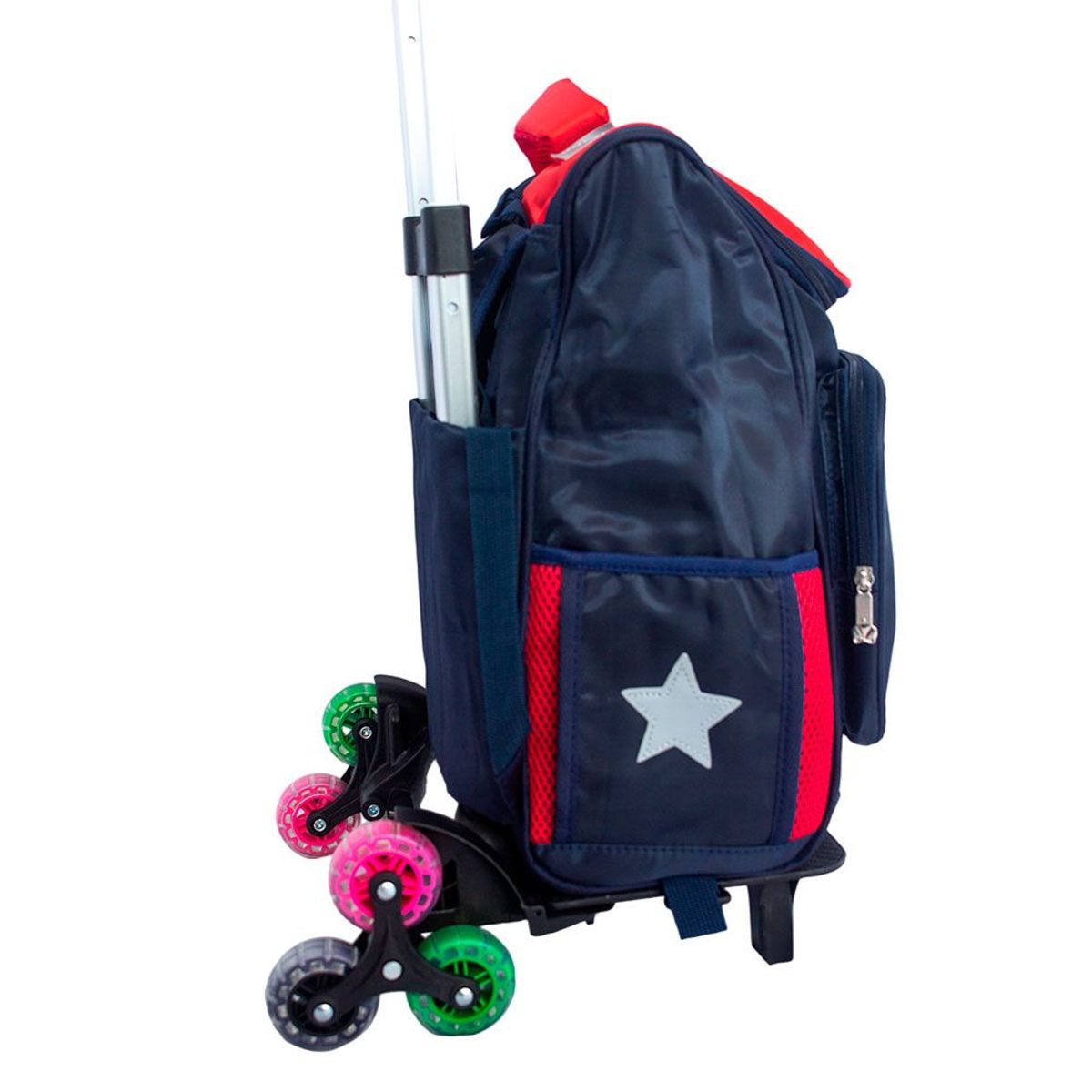 GENERICO - Mochila Escolar para Niños Con Ruedas Modelo Osito Kids