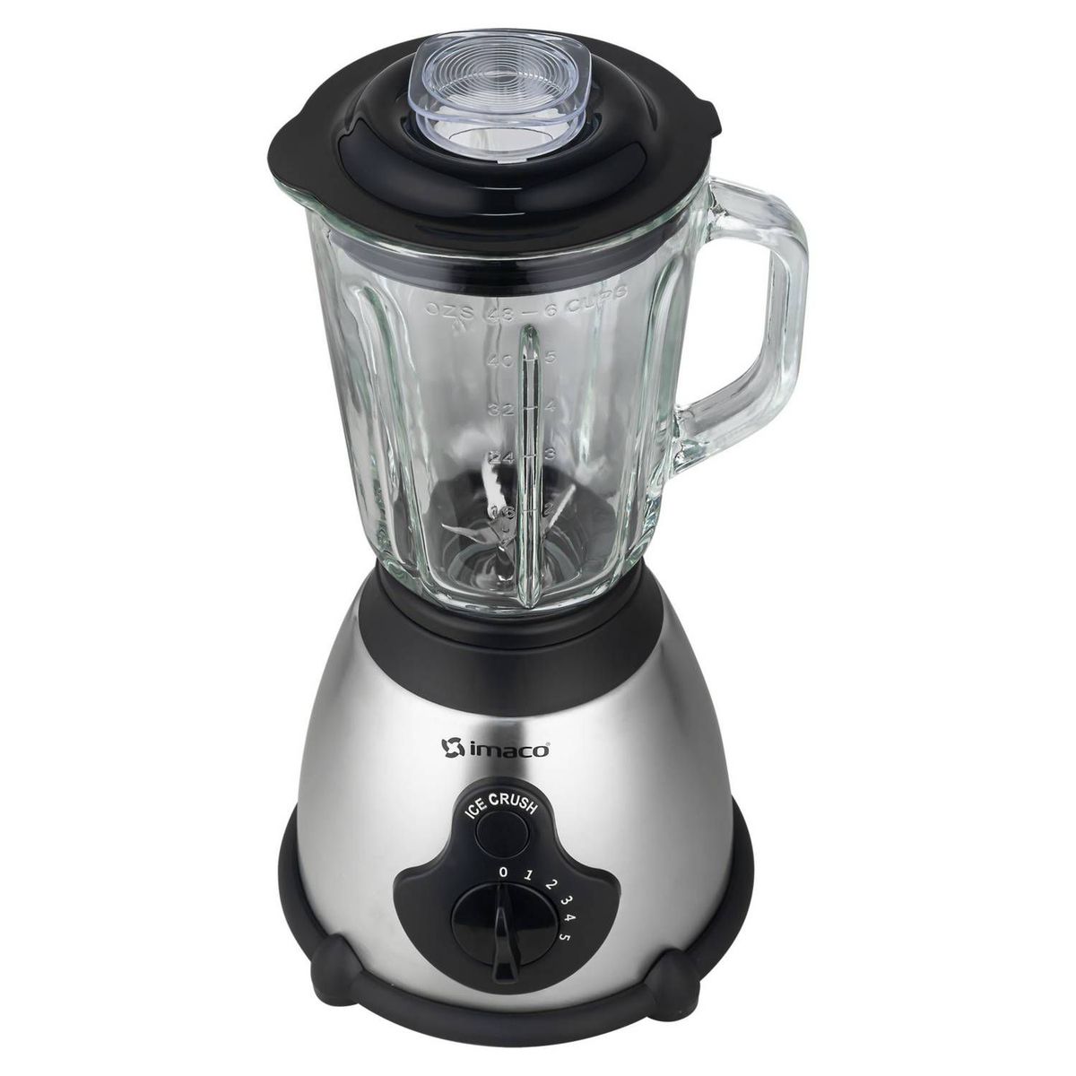 IMACO - Licuadora 1,5Lts 5 velocidades 450W acero inox BLS509 IMACO