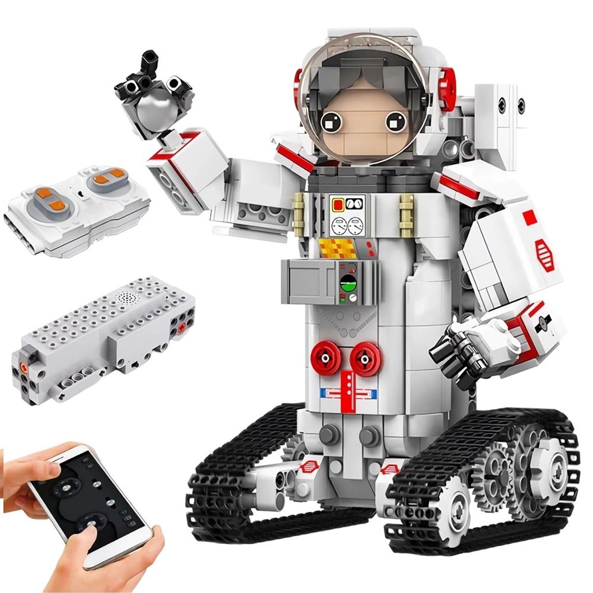 GENERICO - Robot Armable Didáctico De 508 Piezas Con Motor y Control