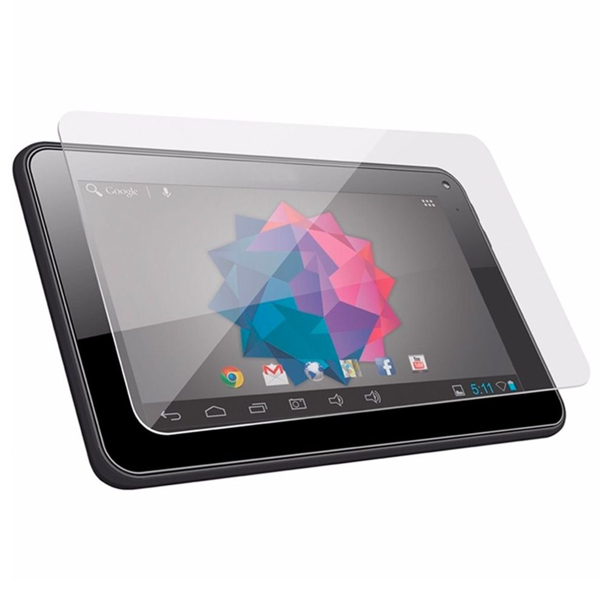 GENERICO - Mica Universal para Tablets de 7 " de Vidrio Templado Antishock