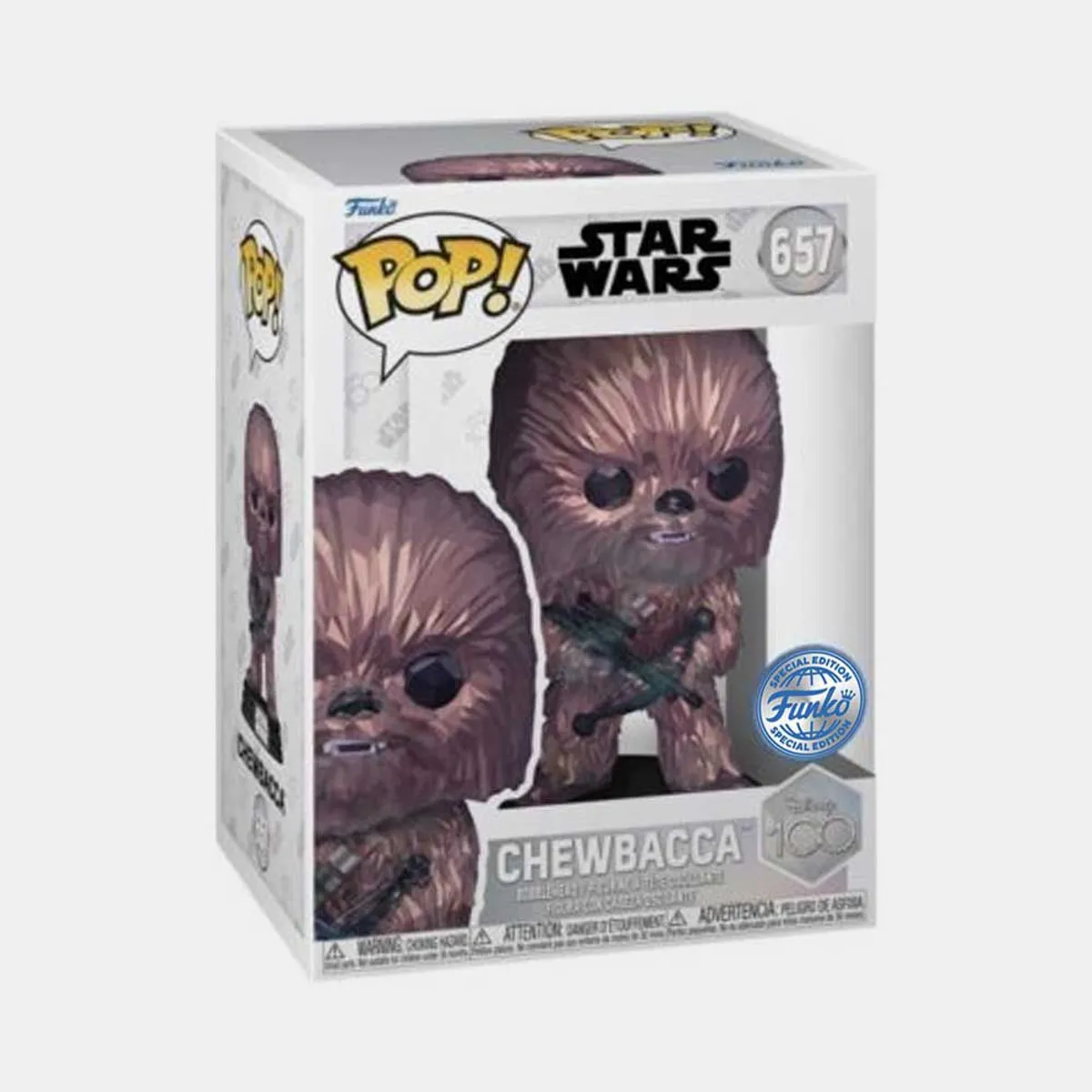 FUNKO - FUNKO POP STAR WARS DISNEY 100 - CHEWBACCA (SPECIAL EDITION)