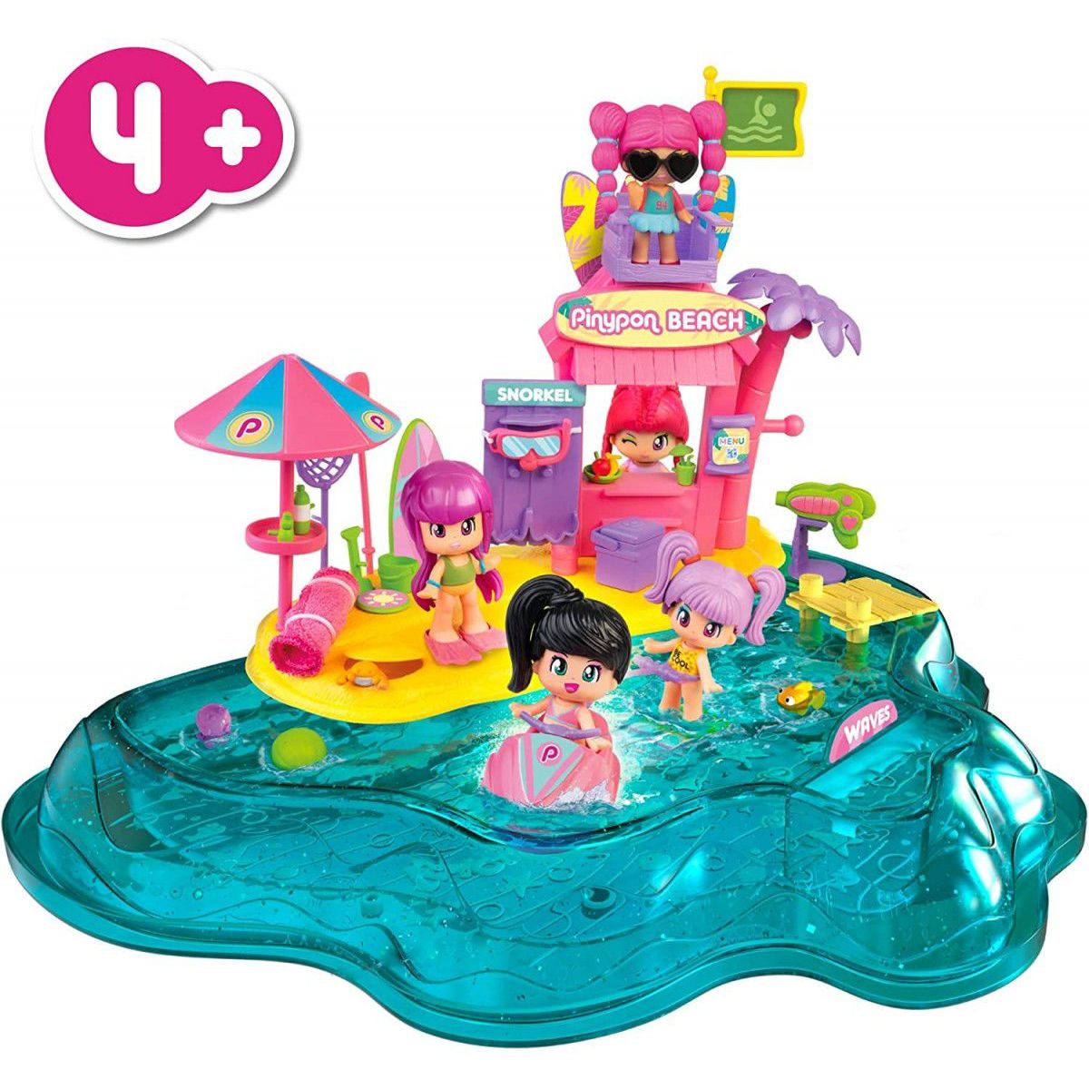 PINYPON - Juguete Muñeca Pinypon Playset Playa