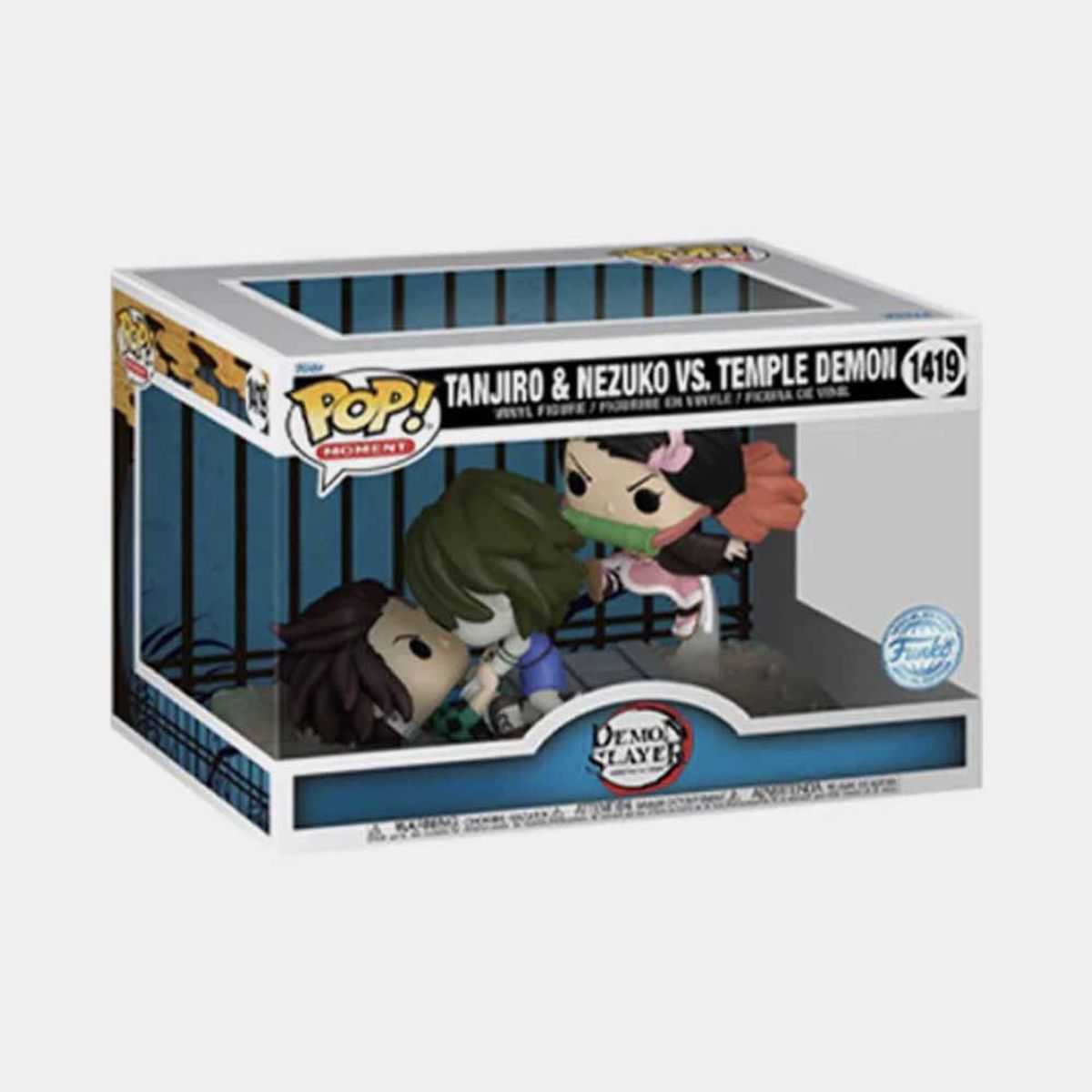FUNKO - FUNKO POP DEMON SLAYER - TANJIRO & NEZUKO VS TEMPLE DEMON SE