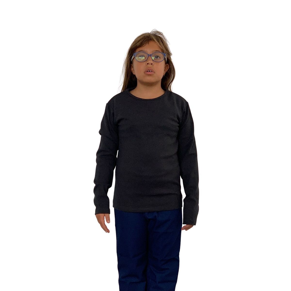 RED CARROT - Polo chompa color plomo