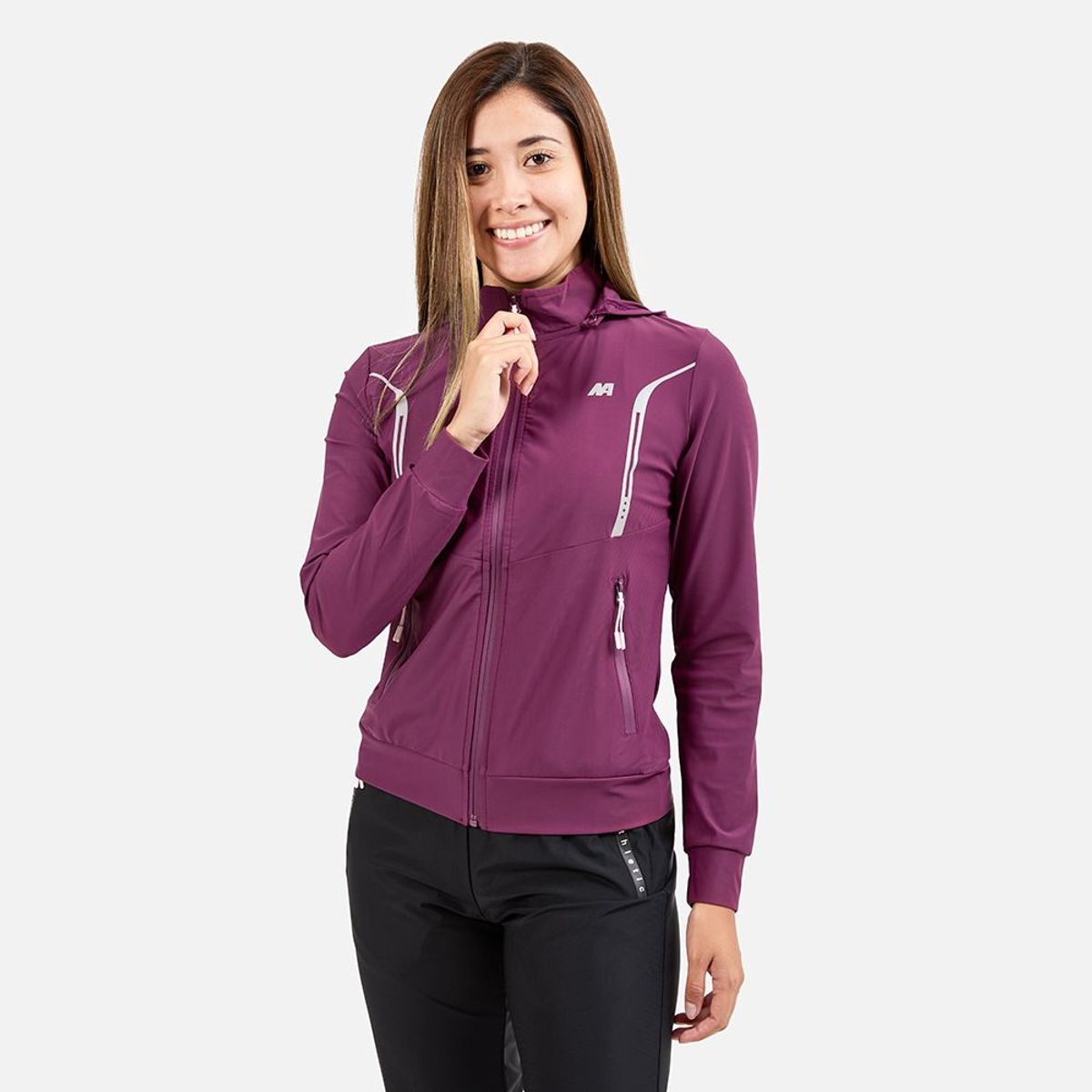 NEW ATHLETIC - BUZO NEW ATHLETIC WEAR BARNIE CON NEGRO PARA MUJER