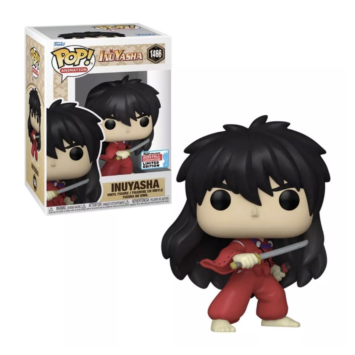 FUNKO - Inuyasha Forma Humana Funko Pop 1466 Exclusivo Con